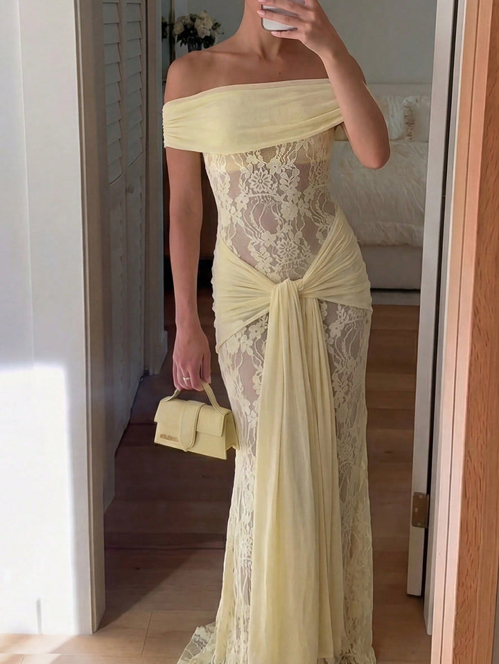 Rochie maxi SHEIN, roz