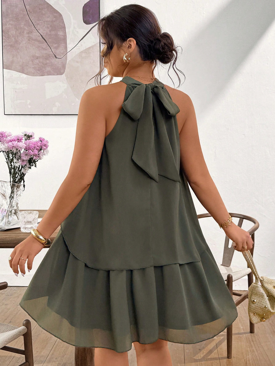 Rochie SHEIN, verde