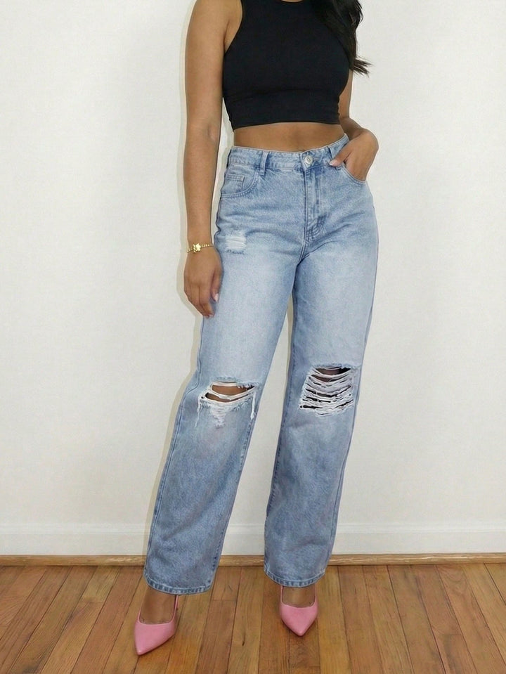 Jeans SHEIN, albastru
