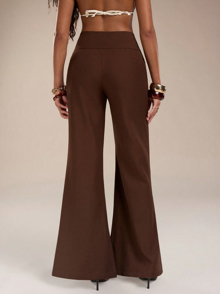 Pantalon SHEIN, maro