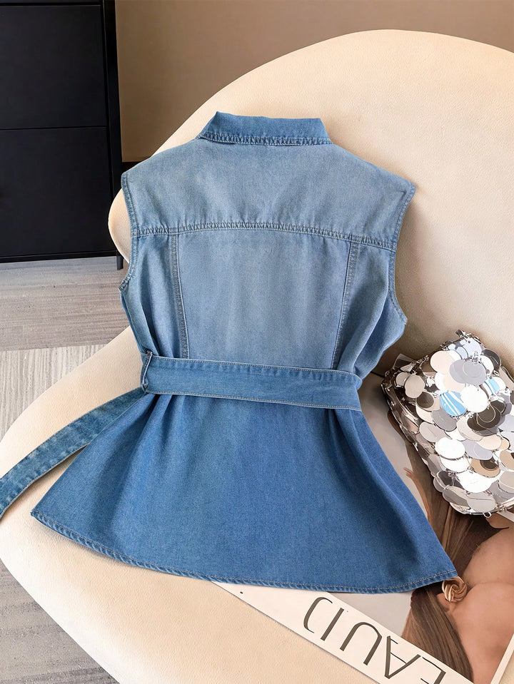 Top SHEIN, albastru