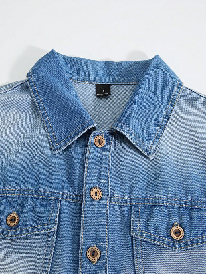 Top SHEIN, albastru