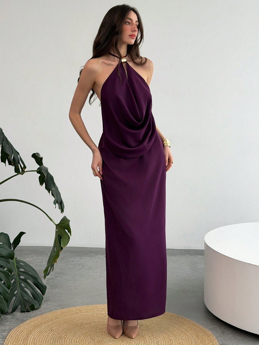 Rochie maxi SHEIN, mov