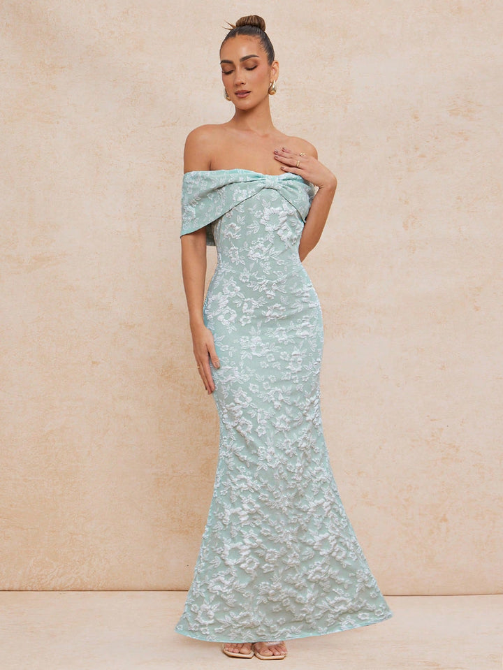 Rochie maxi SHEIN, verde