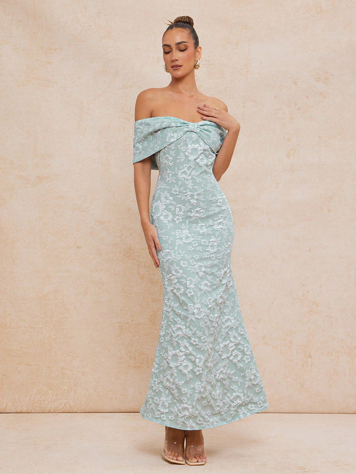 Rochie maxi SHEIN, verde