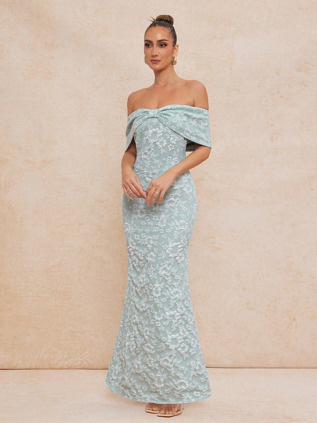 Rochie maxi SHEIN, verde