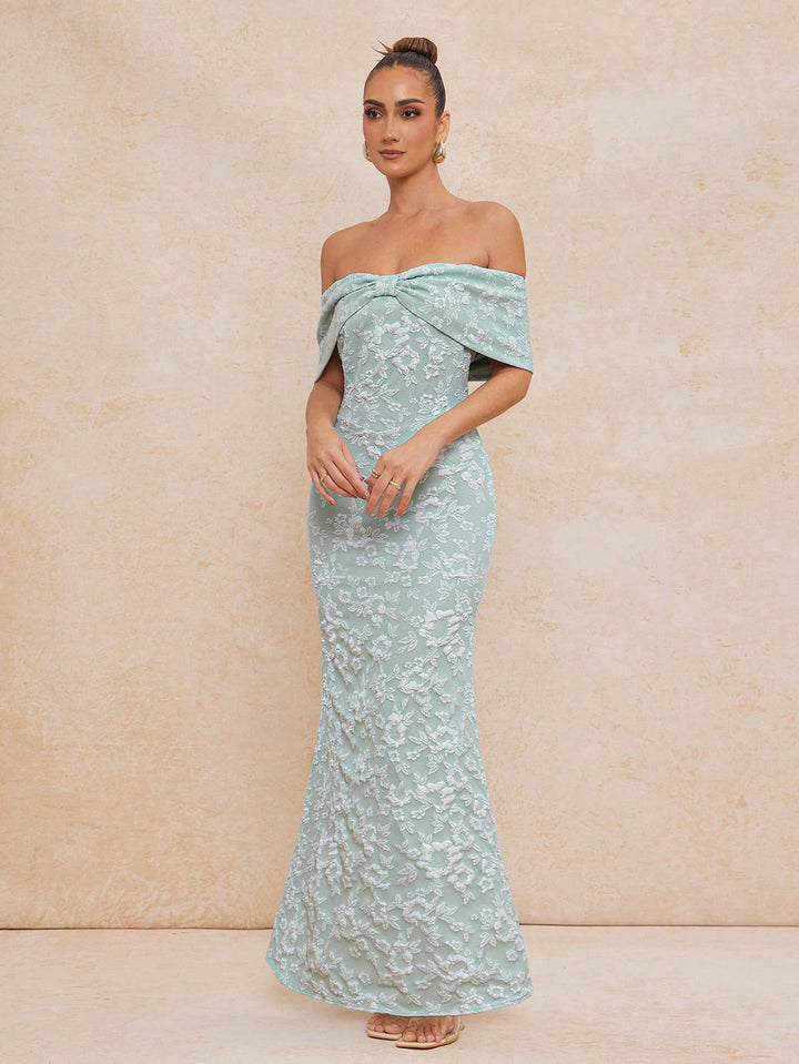 Rochie maxi SHEIN, verde