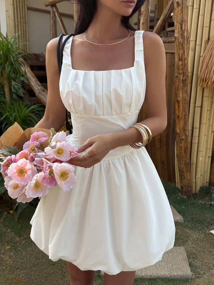Rochie scurtă SHEIN, alb