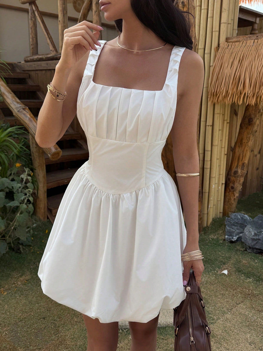 Rochie scurtă SHEIN, alb