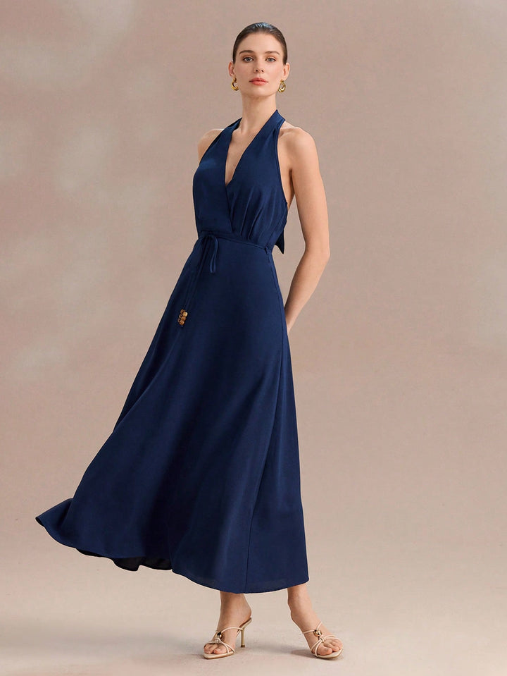 Rochie midi SHEIN, albastru