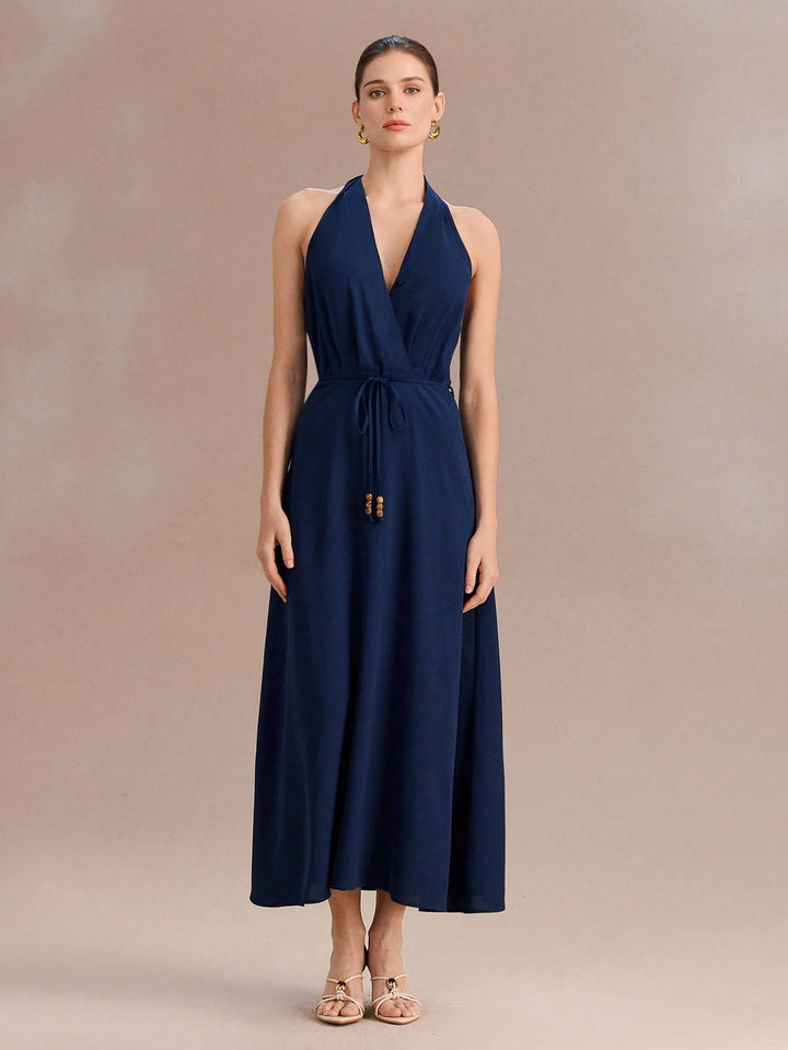 Rochie midi SHEIN, albastru