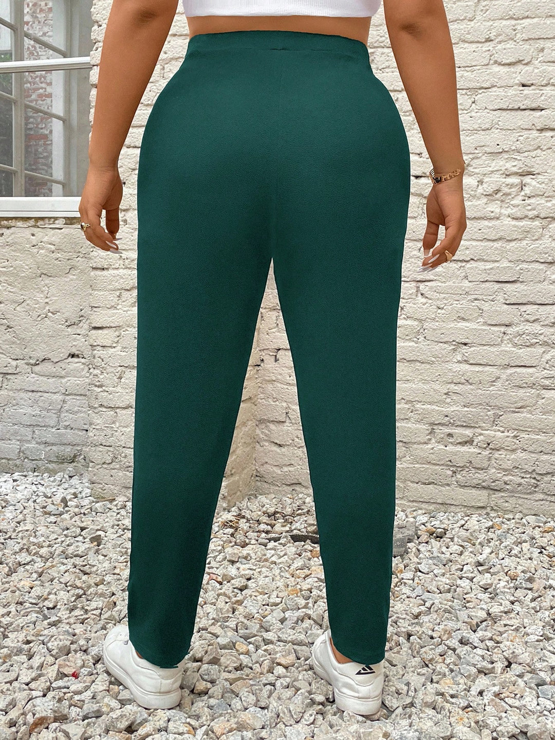 Pantaloni SHEIN, verde