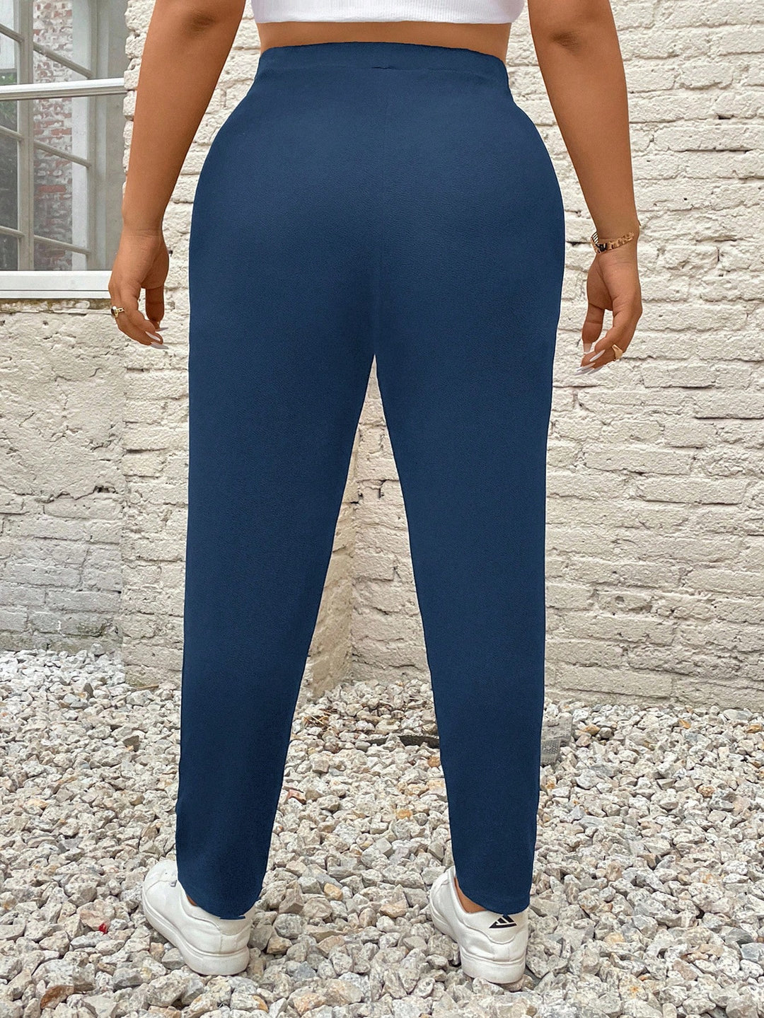 Pantaloni SHEIN, albastru