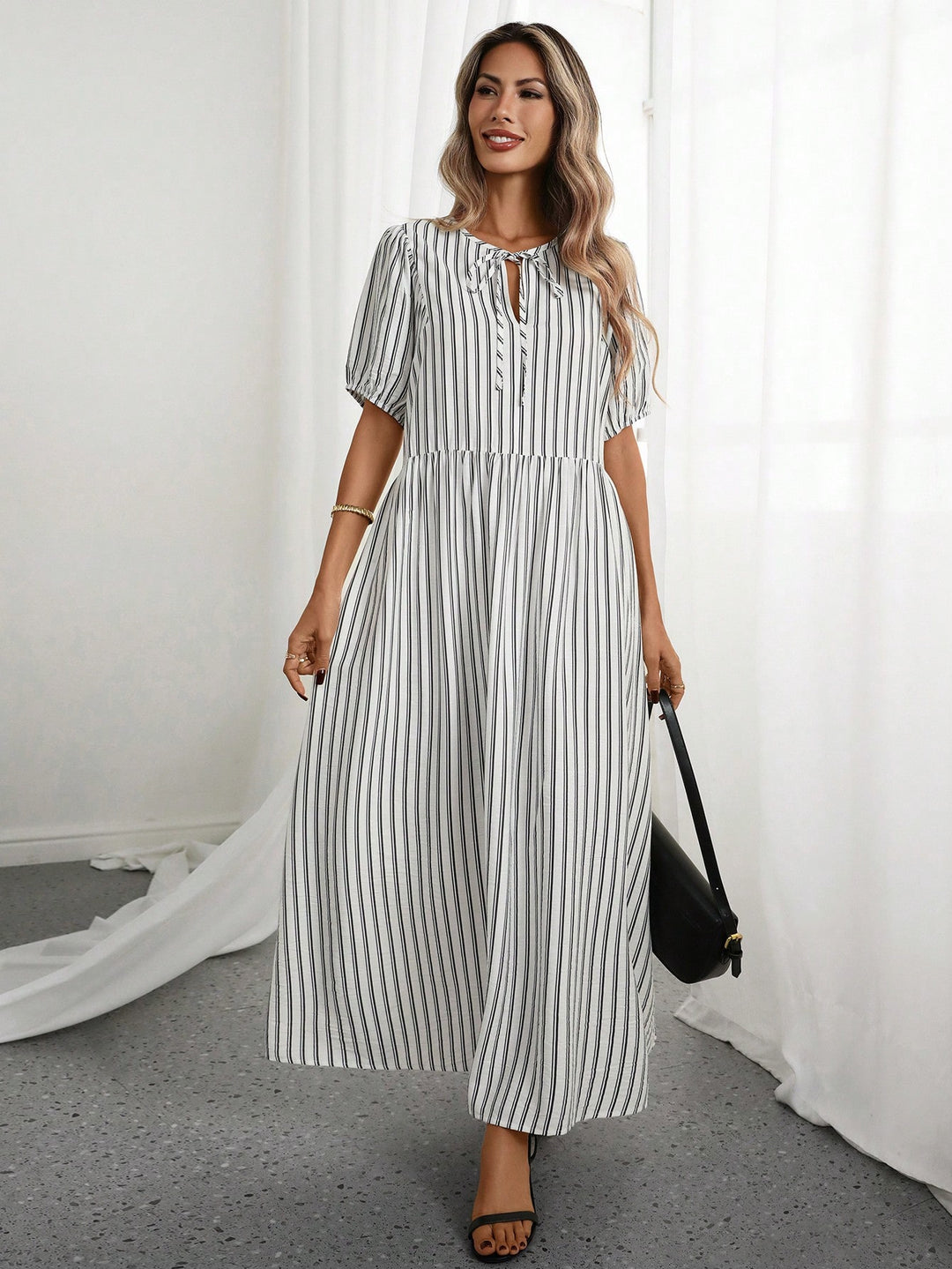 Rochie maxi SHEIN, negru