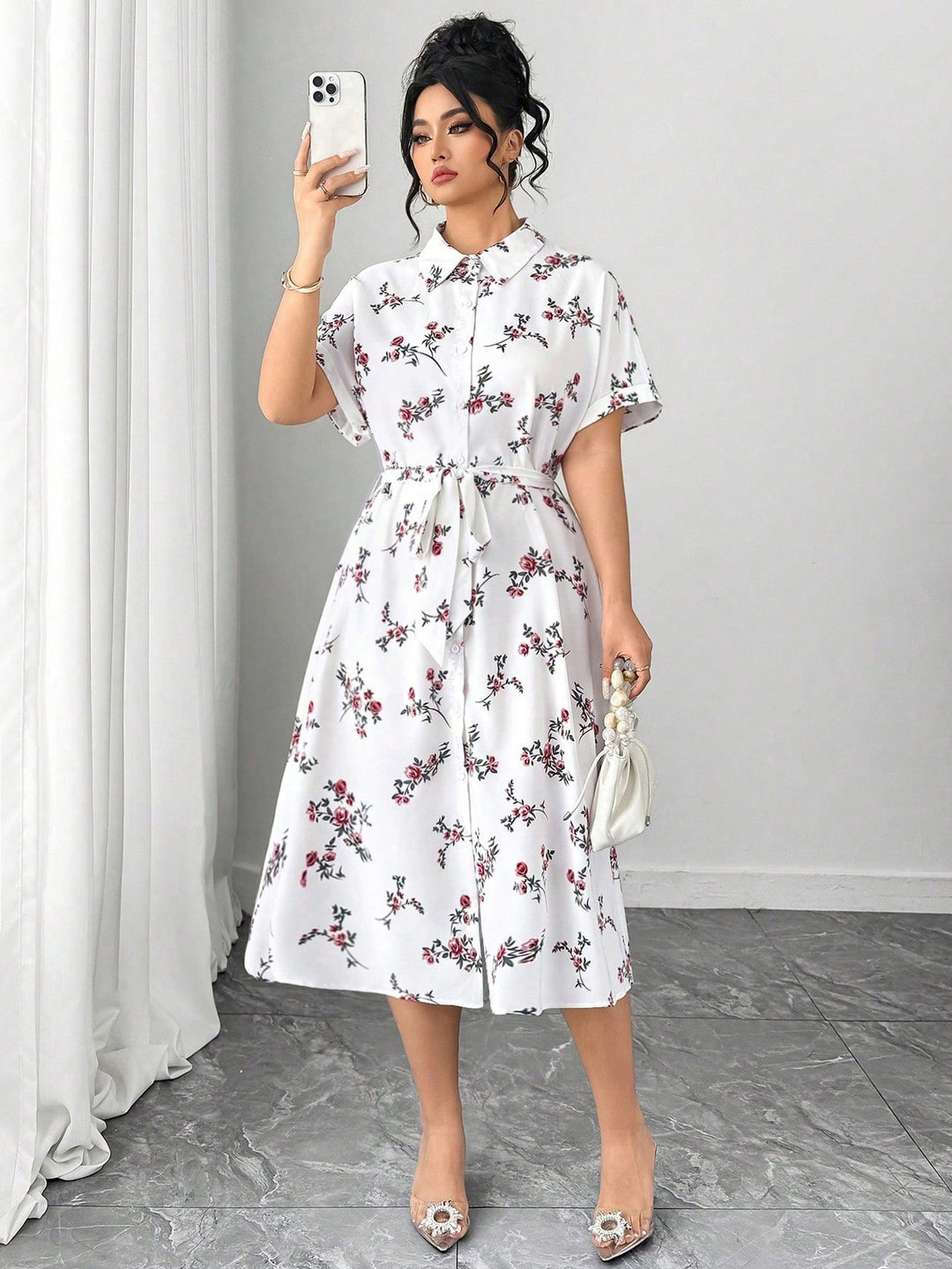 Rochie SHEIN, mix culori