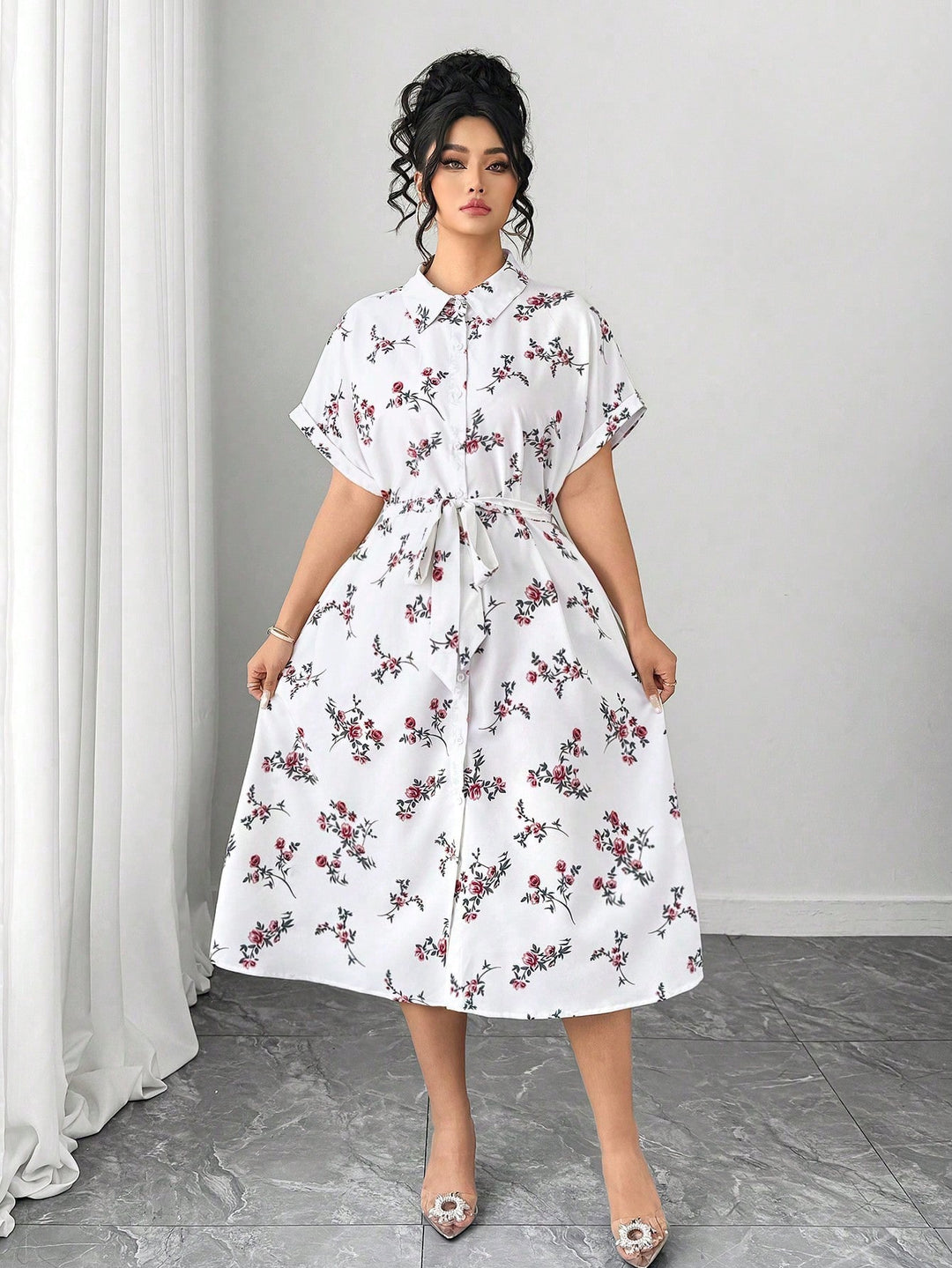 Rochie SHEIN, mix culori