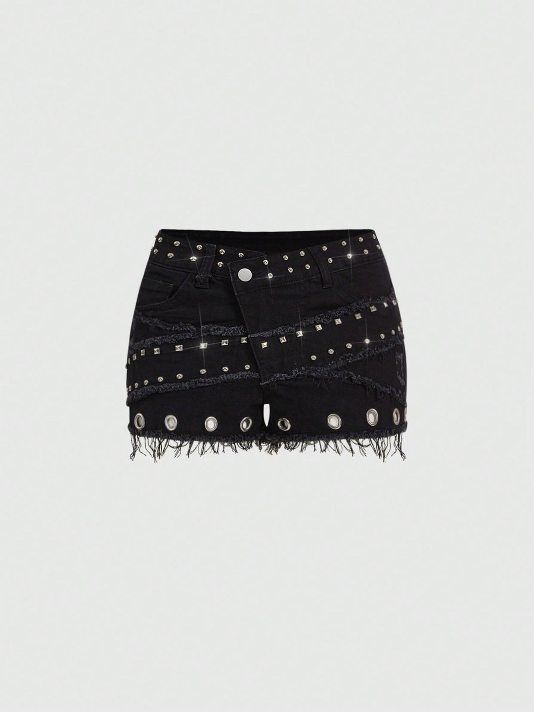 Pantaloni scurți SHEIN, negru