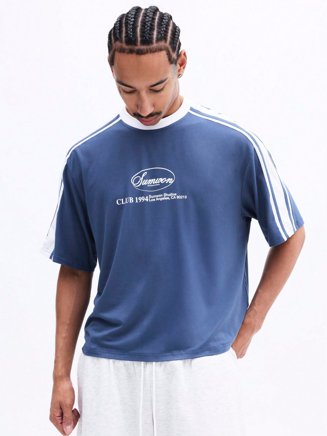 Tricou SHEIN, albastru