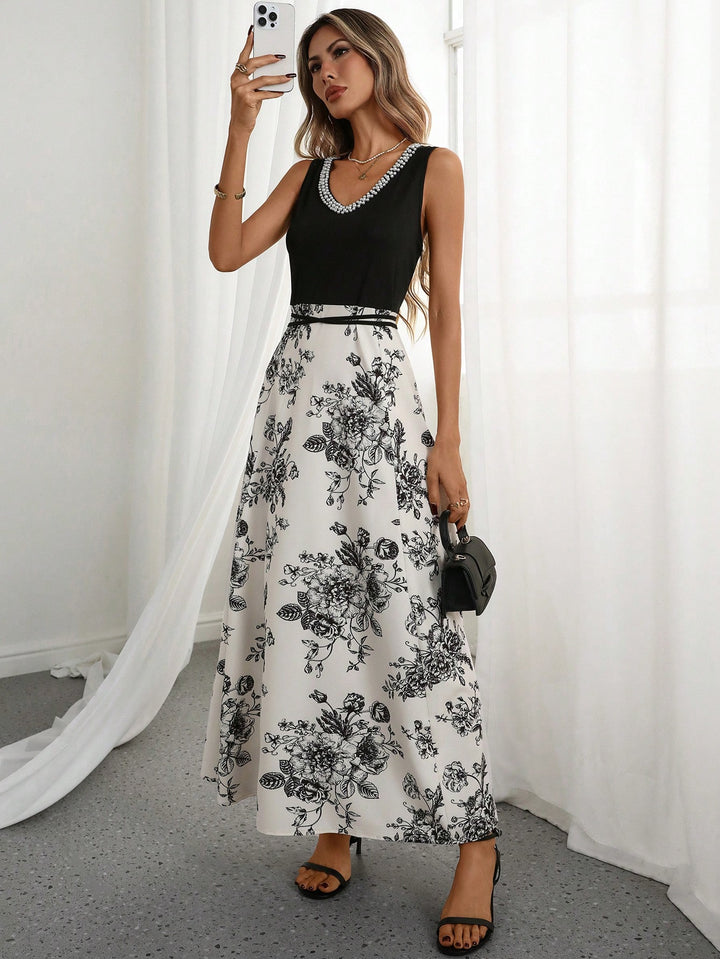 Rochie maxi SHEIN, alb