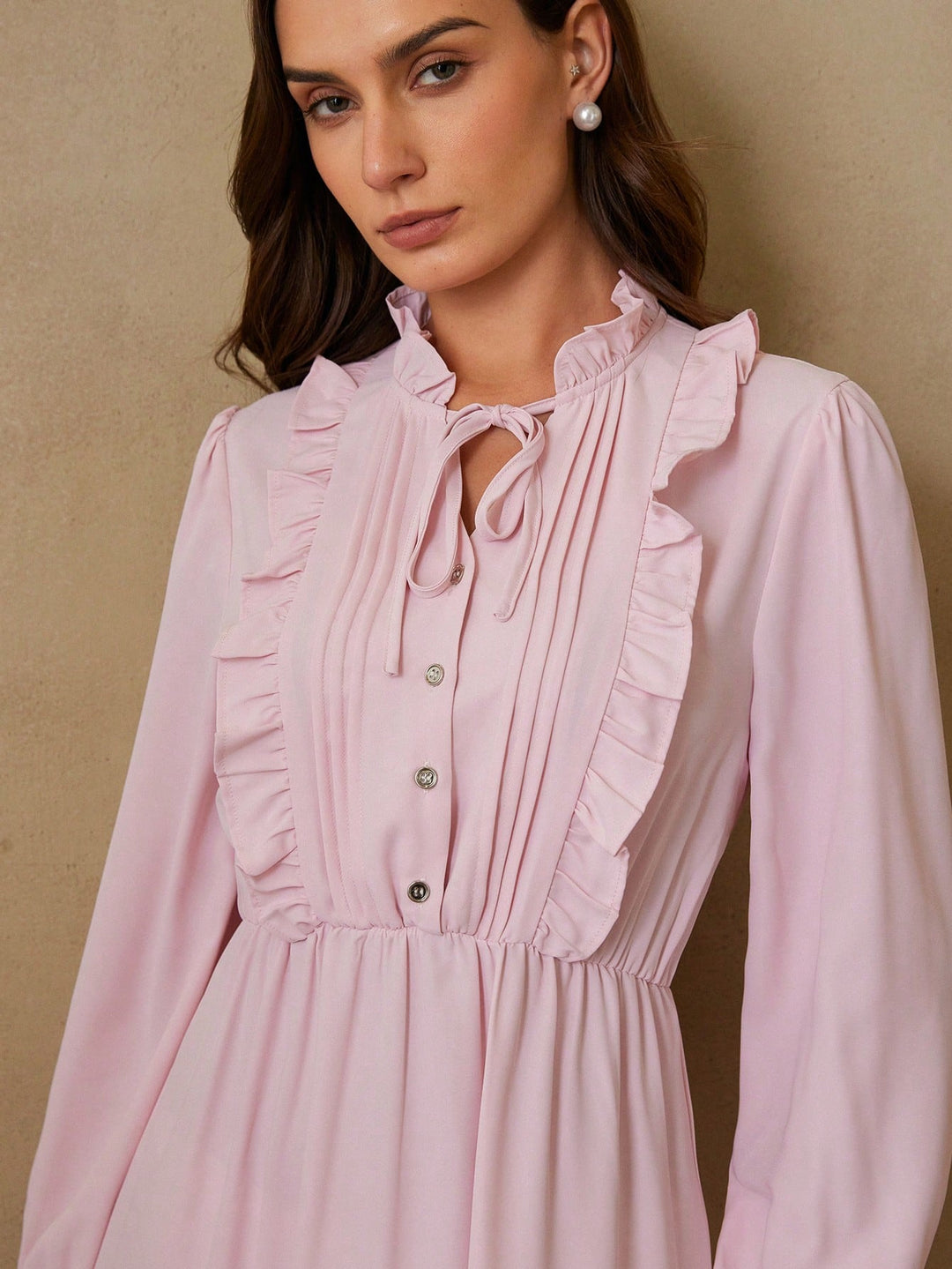 Rochie maxi SHEIN, roz