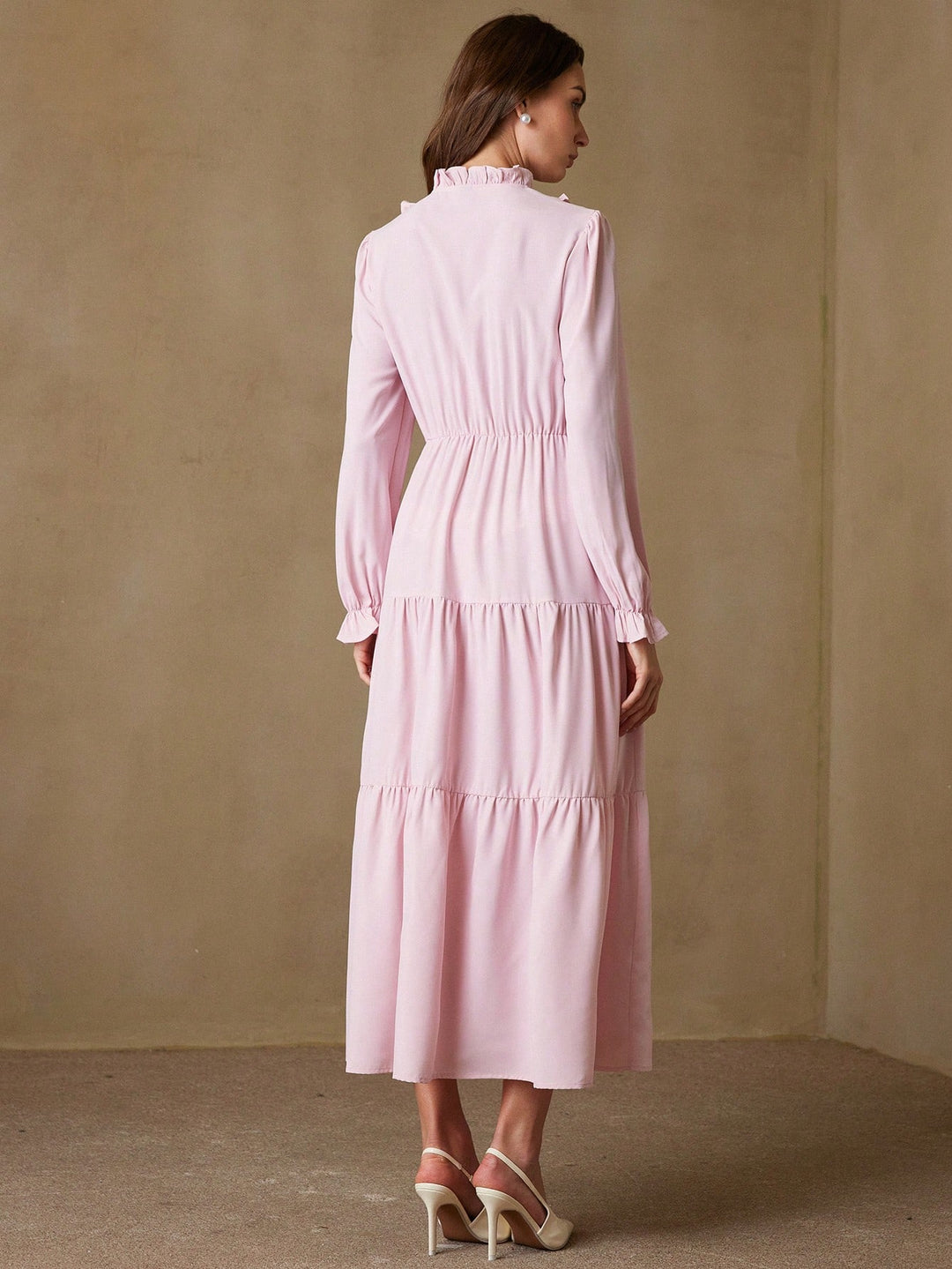 Rochie maxi SHEIN, roz