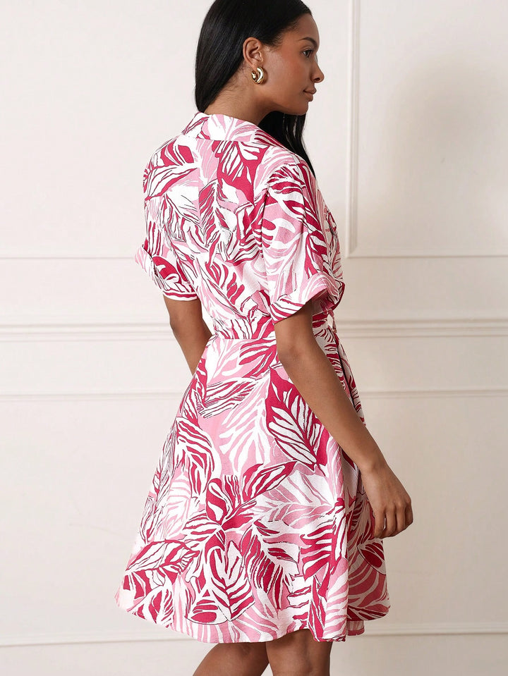 Rochie scurtă SHEIN, roz