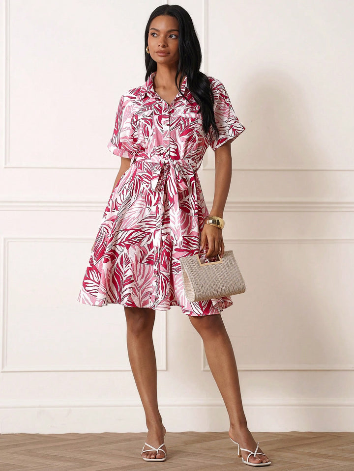 Rochie scurtă SHEIN, roz