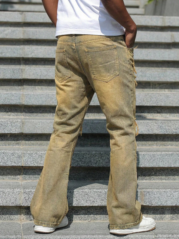Jeans SHEIN, portocaliu