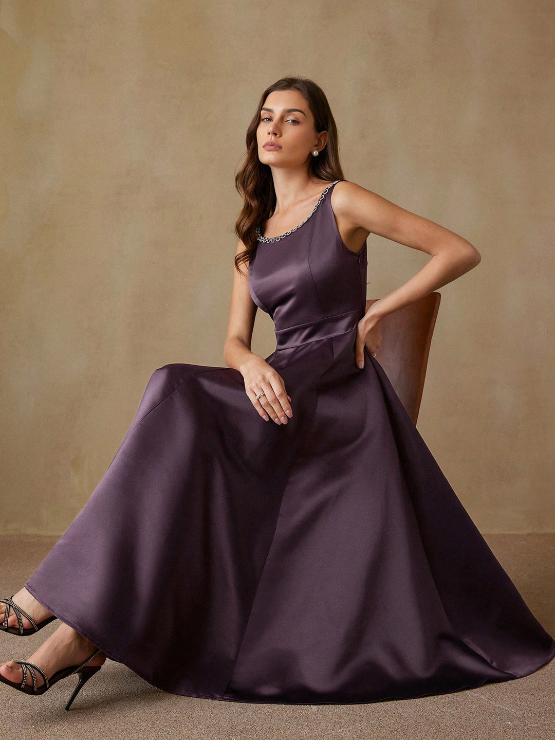 Rochie maxi SHEIN, mov