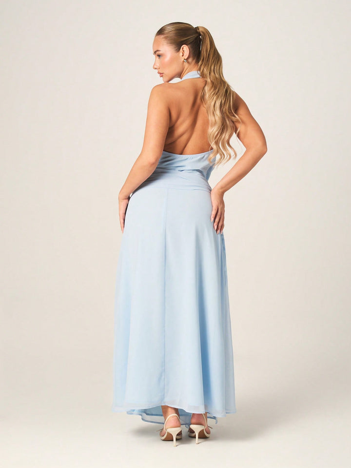 Rochie maxi SHEIN, albastru