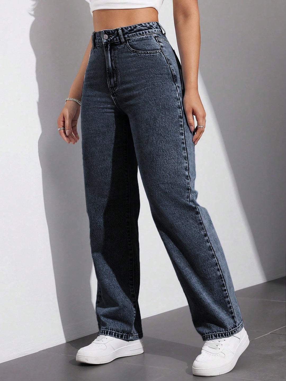 Jeans SHEIN, albastru
