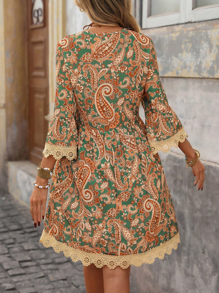 Rochie scurtă SHEIN, verde