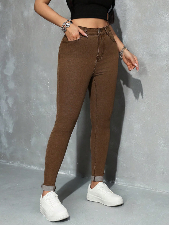 Jeans SHEIN, albastru