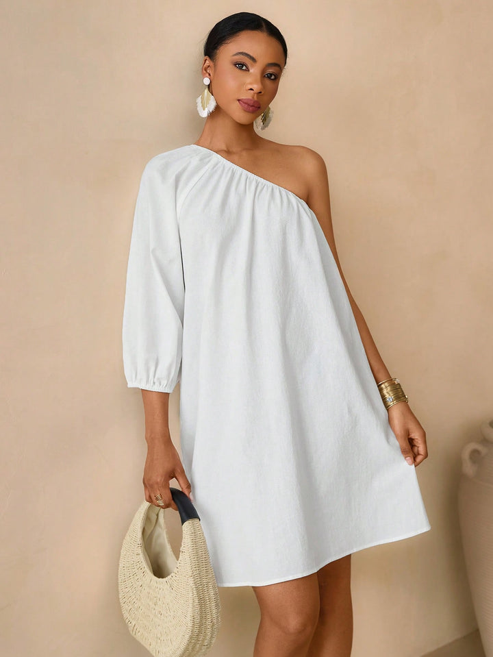 Rochie maxi SHEIN, alb