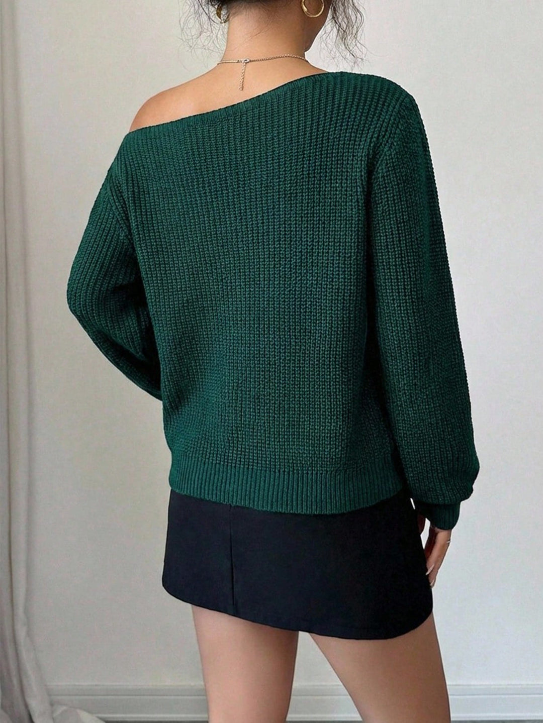 Pulover SHEIN, verde