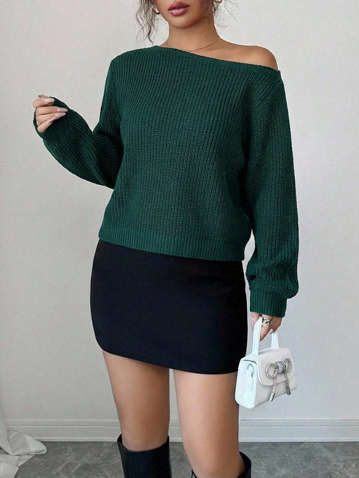 Pulover SHEIN, verde
