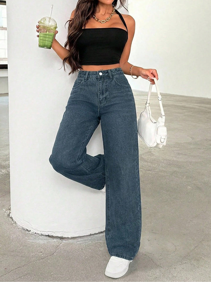 Jeans SHEIN, albastru