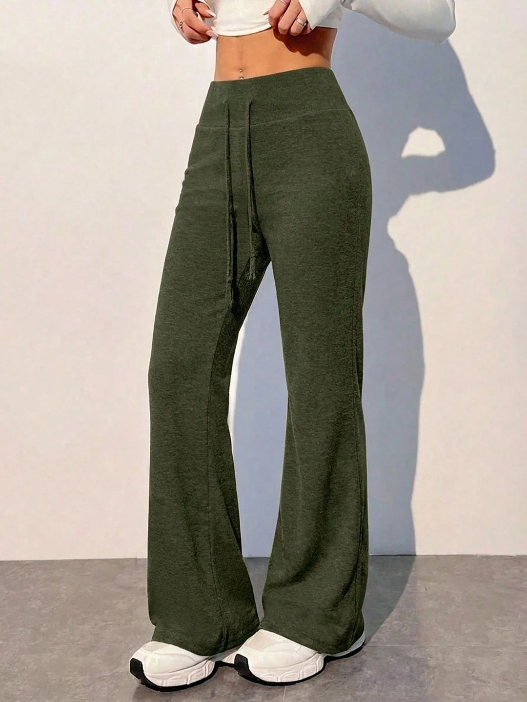 Pantaloni de trening SHEIN, verde
