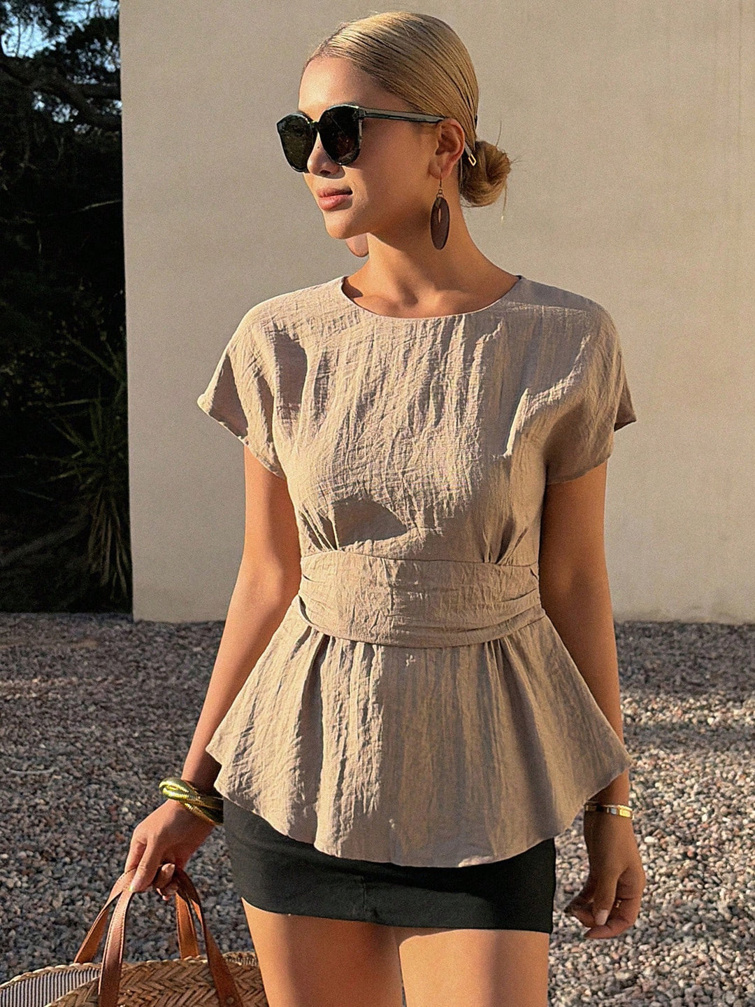 Bluza SHEIN, kaki