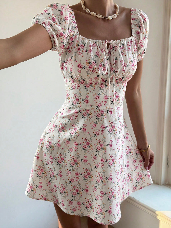 Rochie scurtă SHEIN, roz