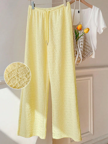 Pantaloni SHEIN, galben