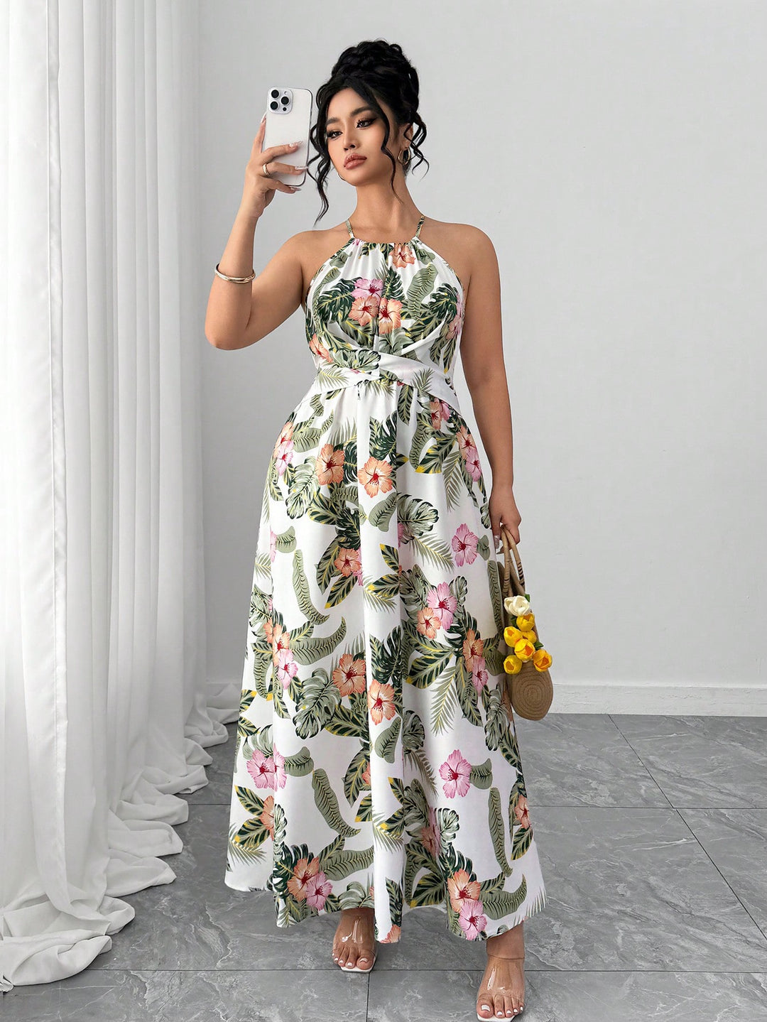 Rochie SHEIN, mix culori