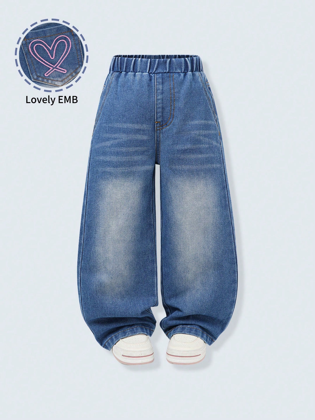 Jeans SHEIN, albastru