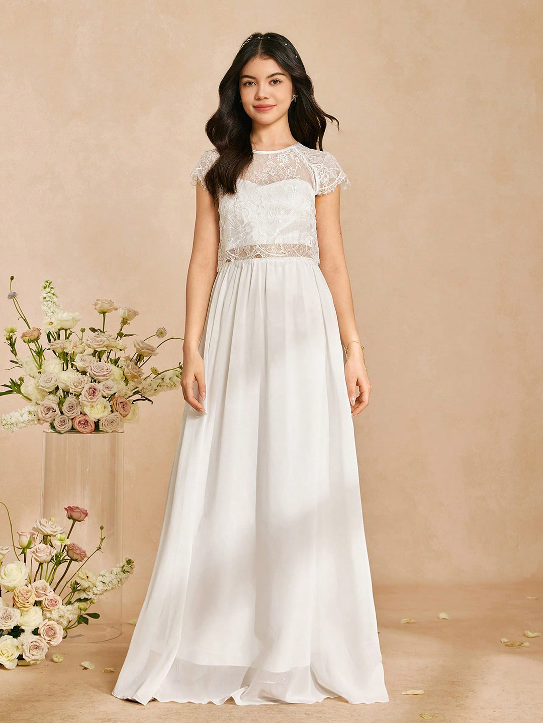 Rochie SHEIN, alb