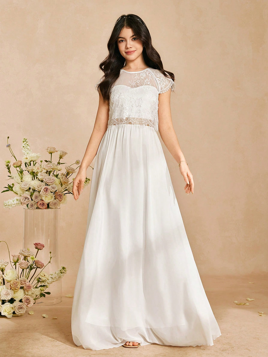 Rochie SHEIN, alb