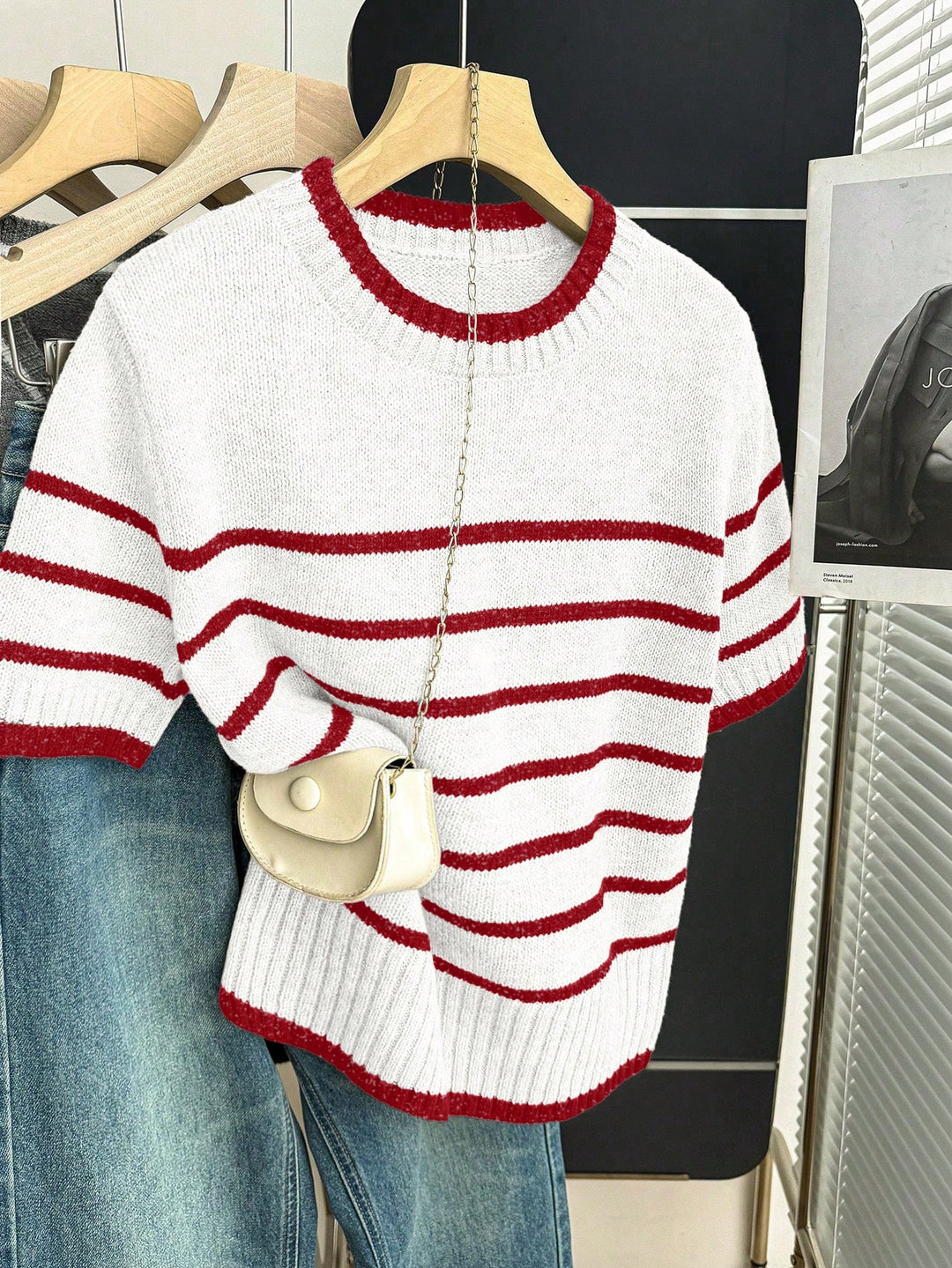 Top tricotat SHEIN, mix culori