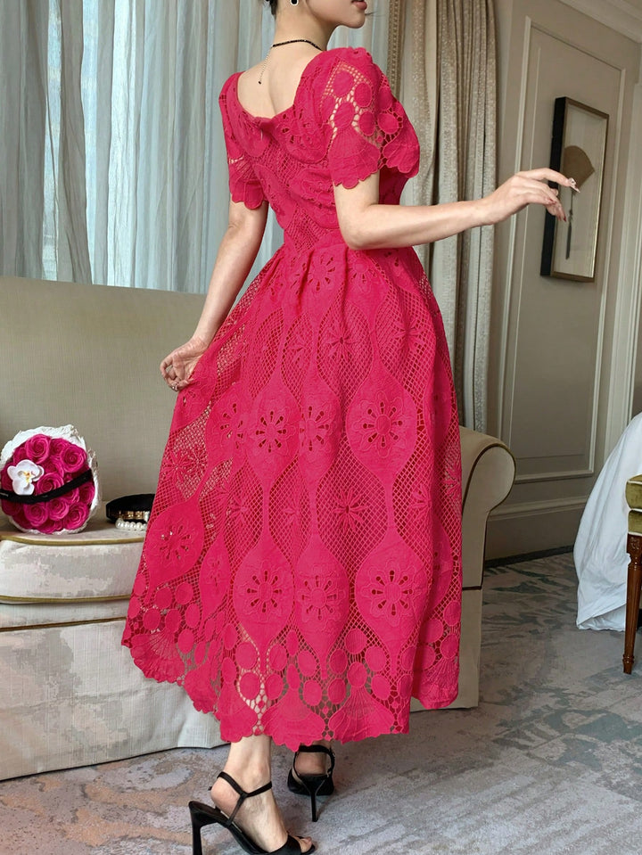 Rochie maxi SHEIN, roz