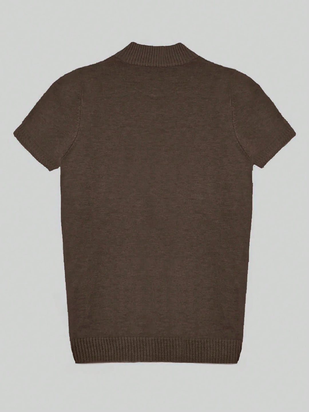 Pulover tricotat SHEIN, maro