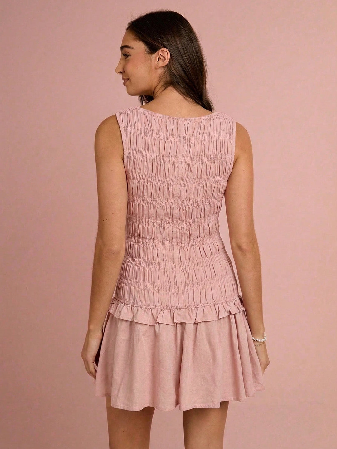 Rochie scurtă SHEIN, roz