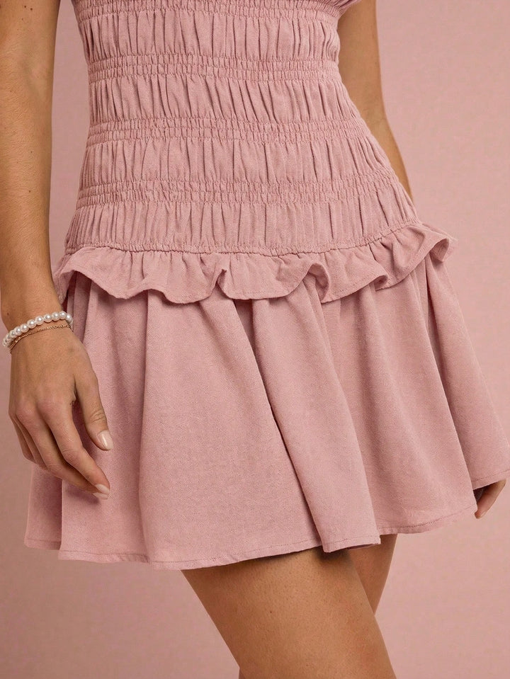 Rochie scurtă SHEIN, roz